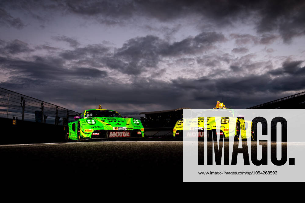 DTM, 15. + 16. Rennen Hockenheim 2026: 90 Porsche 911 GT3 R (992), Manthey: Ricardo Feller; 91 Porsche 911 GT3 R (992), Manthey: Thomas Preining - picture by Gruppe C Photography