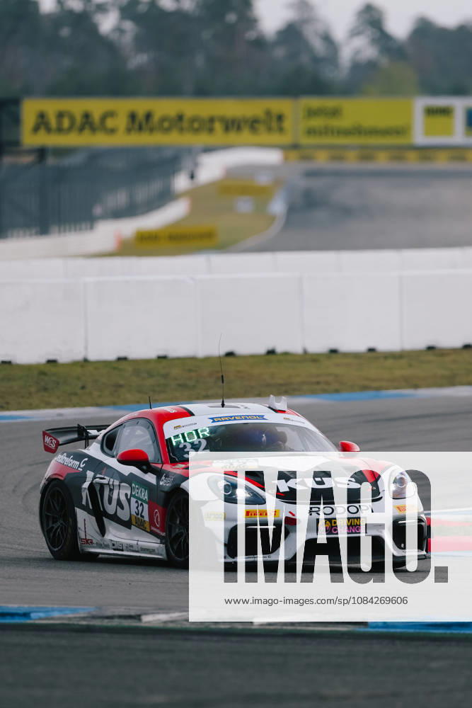 ADAC GT4 Germany, 11. + 12. Rennen Hockenheim 2026 32 Porsche 718 Cayman GT4 RS Clubsport, Avia W&S Motorsport: Tim Horell, Hendrik Still - picture by Gruppe C Photography Sachsenring Hockenheimring Bayern Germany