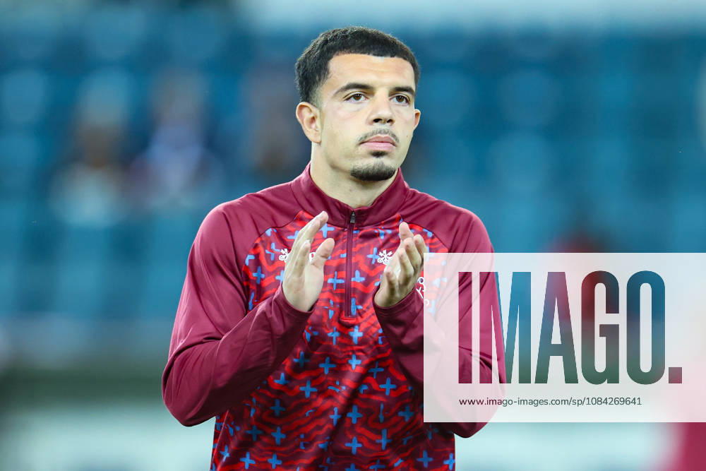 Mohamed Zeki Amdouni (10, Switzerland) during the UEFA Nations League match between Switzerland and North Macedonia at thermoplan arena on October 6, 2026 in Lucerne, Switzerland.