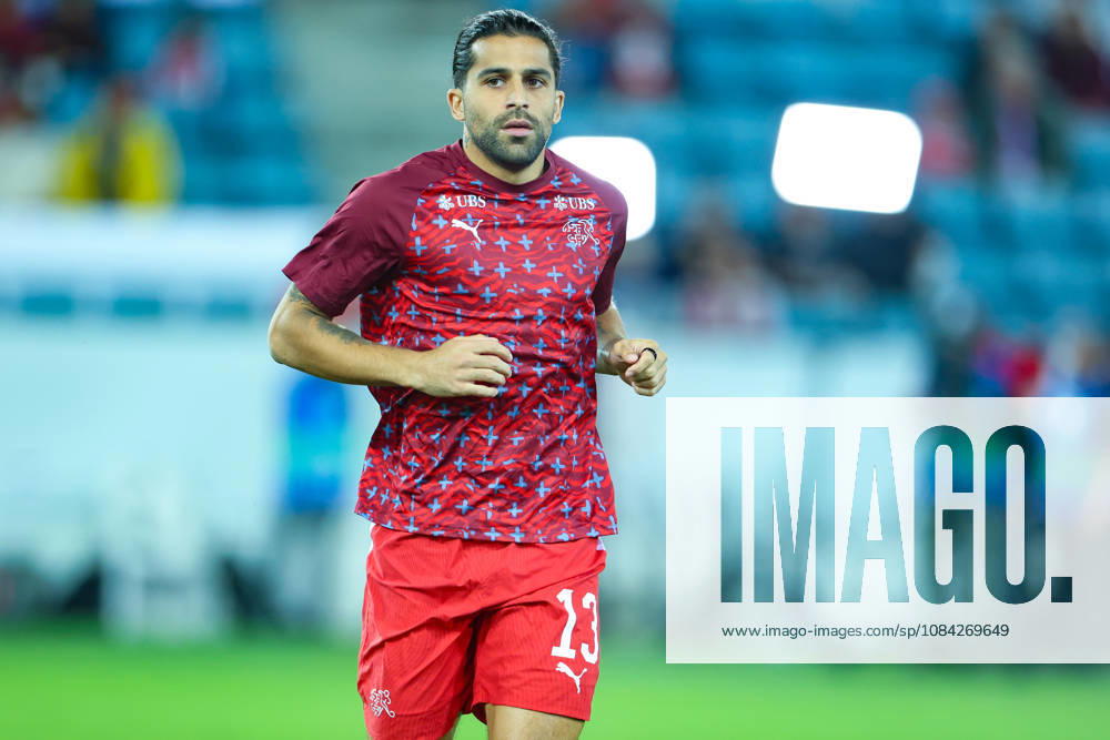 Ricardo Rodriguez Araya (13, Switzerland) during the UEFA Nations League match between Switzerland and North Macedonia at thermoplan arena on October 6, 2026 in Lucerne, Switzerland.