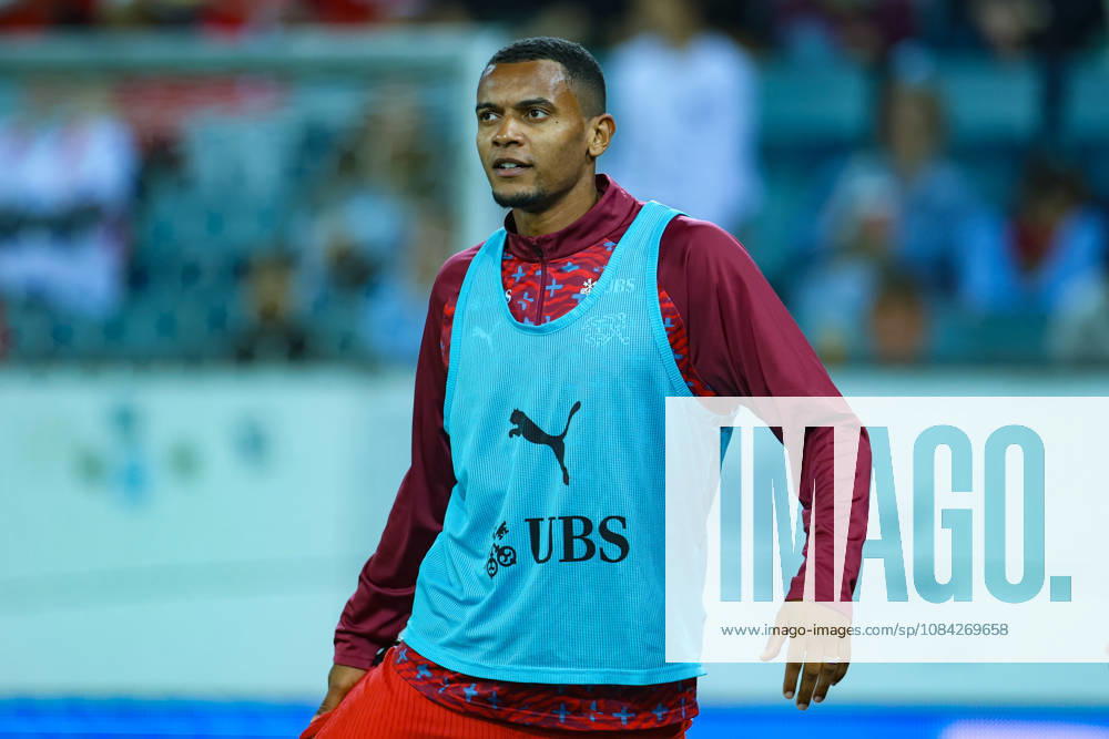 Manuel Akanji (5, Switzerland) during the UEFA Nations League match between Switzerland and North Macedonia at thermoplan arena on October 6, 2026 in Lucerne, Switzerland.