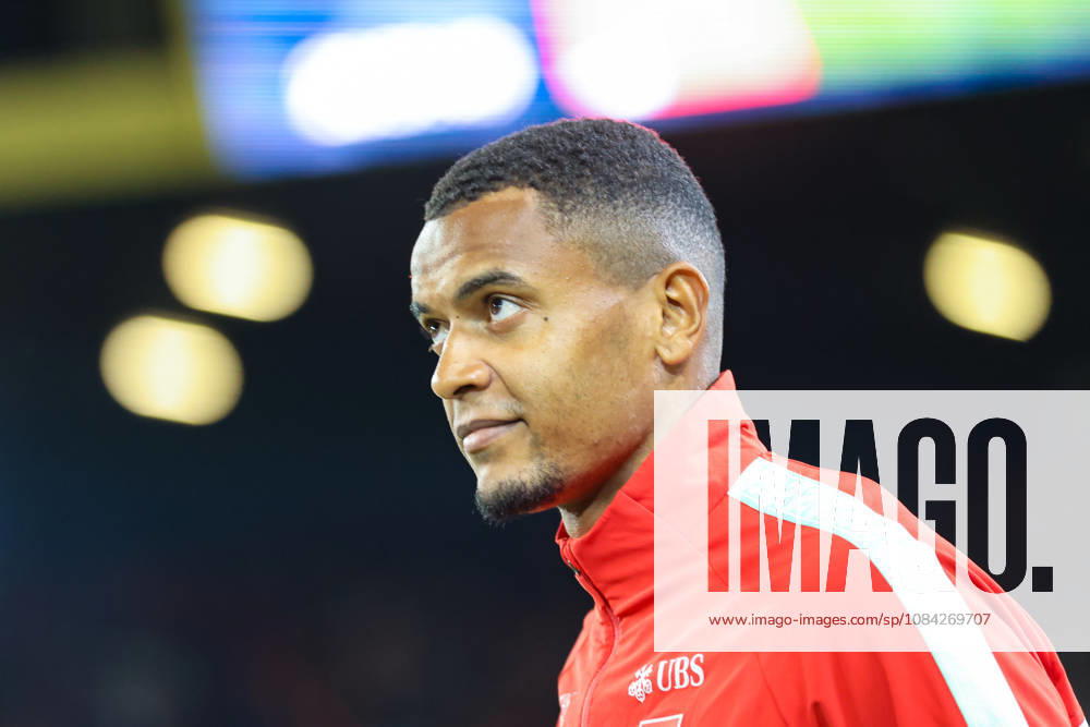 Manuel Akanji (5, Switzerland) during the UEFA Nations League match between Switzerland and North Macedonia at thermoplan arena on October 6, 2026 in Lucerne, Switzerland.
