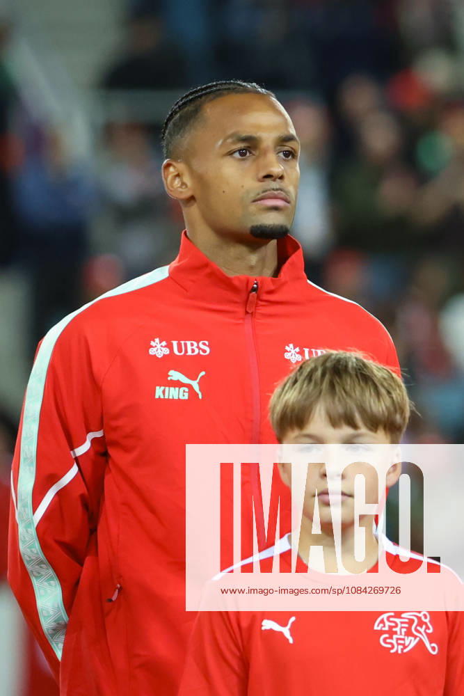 Mohameth Djibril Ibrahima Sow (15, Switzerland) during the UEFA Nations League match between Switzerland and North Macedonia at thermoplan arena on October 6, 2026 in Lucerne, Switzerland.