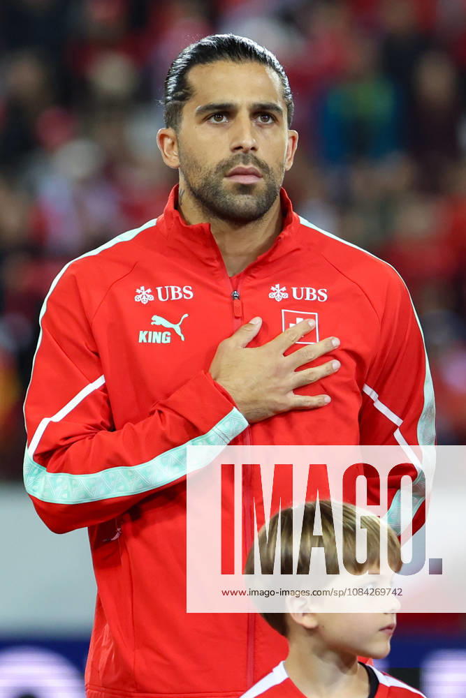 Ricardo Rodriguez Araya (13, Switzerland) during the UEFA Nations League match between Switzerland and North Macedonia at thermoplan arena on October 6, 2026 in Lucerne, Switzerland.