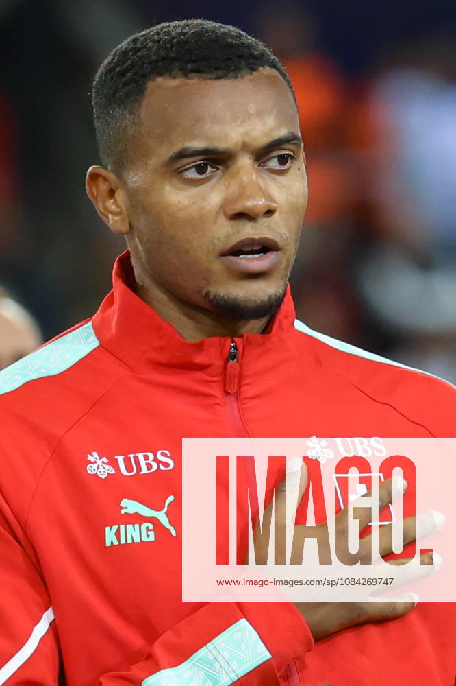 Manuel Akanji (5, Switzerland) during the UEFA Nations League match between Switzerland and North Macedonia at thermoplan arena on October 6, 2026 in Lucerne, Switzerland.