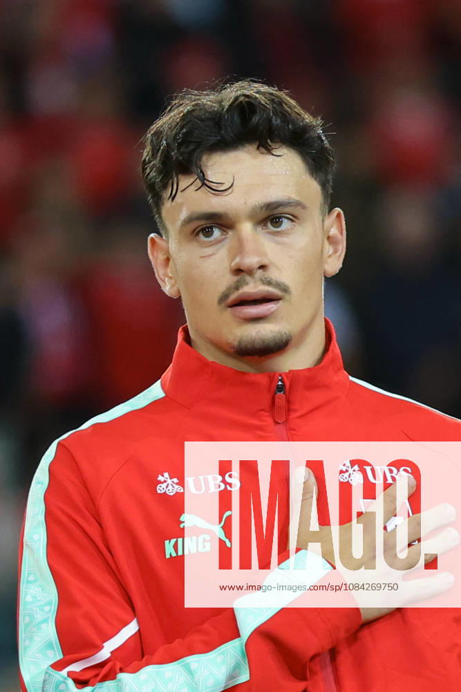 Fabian Rieder (22, Switzerland) during the UEFA Nations League match between Switzerland and North Macedonia at thermoplan arena on October 6, 2026 in Lucerne, Switzerland.