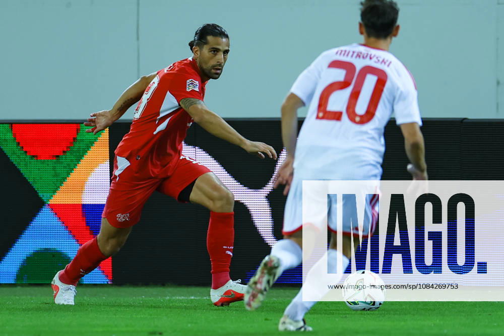 Ricardo Rodriguez Araya (13, Switzerland) during the UEFA Nations League match between Switzerland and North Macedonia at thermoplan arena on October 6, 2026 in Lucerne, Switzerland.