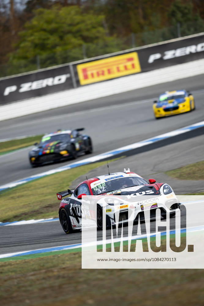 ADAC GT4 Germany, 11. + 12. Rennen Hockenheim 2026 32 Porsche 718 Cayman GT4 RS Clubsport, Avia W&S Motorsport: Tim Horell, Hendrik Still - picture by Gruppe C Photography Sachsenring Hockenheimring Bayern Germany