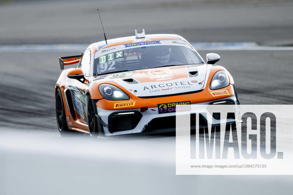ADAC GT4 Germany, 11. + 12. Rennen Hockenheim 2026 92 Porsche 718 Cayman GT4 Clubsport, Team Wimmer Werk Motorsport: Egor Litvinenko, Oskar Dix - picture by Gruppe C Photography Sachsenring Hockenheimring Bayern Germany
