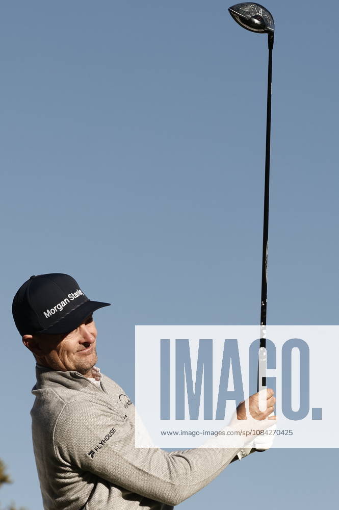 Spanish Open golf tournament - Day 2 England golf player Justin Rose in action during the second day of the Spanish Open golf tournament at the Real Club de Campo Villa in Madrid, Spain, 09 October 2026. Madrid Spain