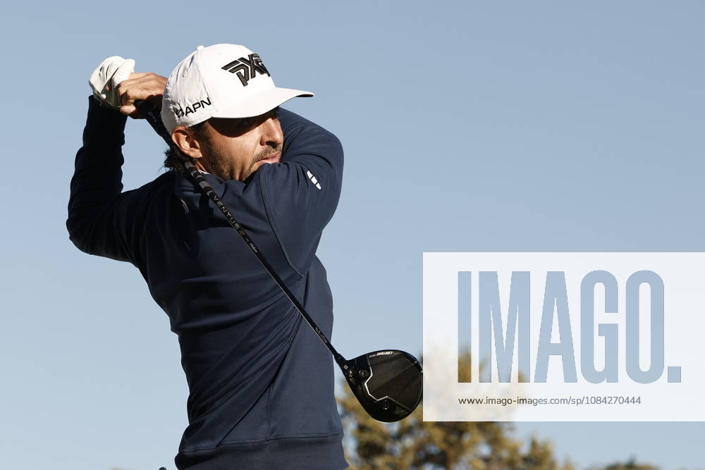 Spanish Open golf tournament - Day 2 England golf player Marco Penge in action during the second day of the Spanish Open golf tournament at the Real Club de Campo Villa in Madrid, Spain, 09 October 2026. Madrid Spain