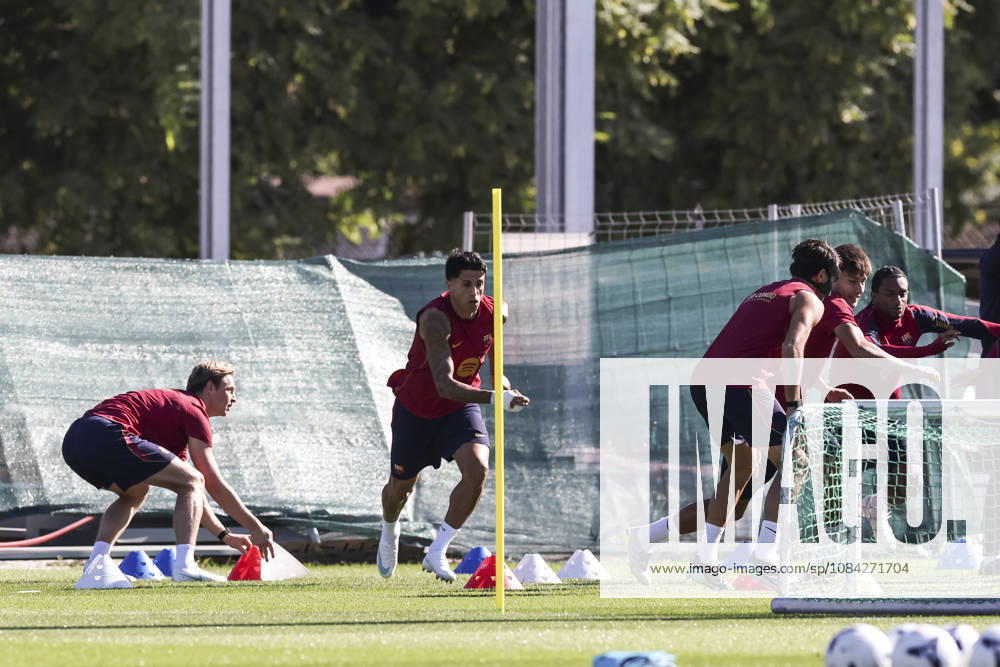 Joao Cancelo during the training day of FC Barcelona, Barca ahead the Spanish League, Laliga EA Sports, football match against Getafe CF at Ciudad Esportiva Joan Gamper on October 09, 2026 in Sant Joan Despi, Barcelona, Spain. Sant Joan Despi Spain - ZUMAa181 20261009_zaa_a181_015