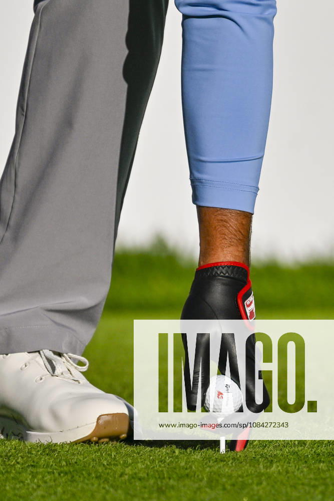 Close-up of a glove and ball by SERGIO GARCIA, Spain during the Open de EspaoÂ±a presented by Madrid at Club de Campo Villa de Madrid on October 09, 2026 in Madrid, Spain. Open GOLF De Spain Presented By Madrid - 10.09.26 (Second Day) - ZUMAc312 20261009_zsp_c312_052