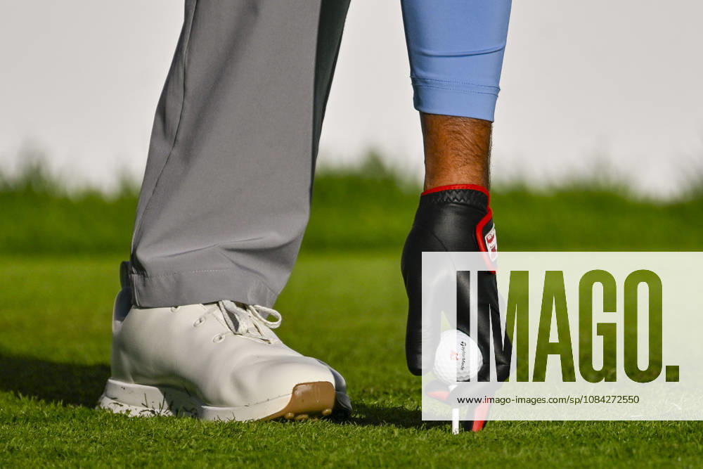 Close-up of a glove and ball by SERGIO GARCIA, Spain during the Open de Espao±a presented by Madrid at Club de Campo Villa de Madrid on October 09, 2026 in Madrid, Spain. Madrid Spain - ZUMAc312 20261009_zsp_c312_057