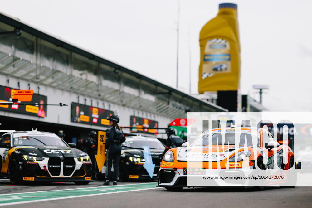 ADAC GT4 Germany, 11. + 12. Rennen Hockenheim 2026 49 BMW M4 718 Cayman GT4 RS Clubsport, FK Performance Motorsport: Luca Link, Luis Moser, 91 Porsche 718 Cayman GT4 RS Clubsport, Team Wimmer Werk Motorsport: Jesper Bruno Jensen, Laurenz Rühl - picture by Gruppe C Photography Sachsenring Germany