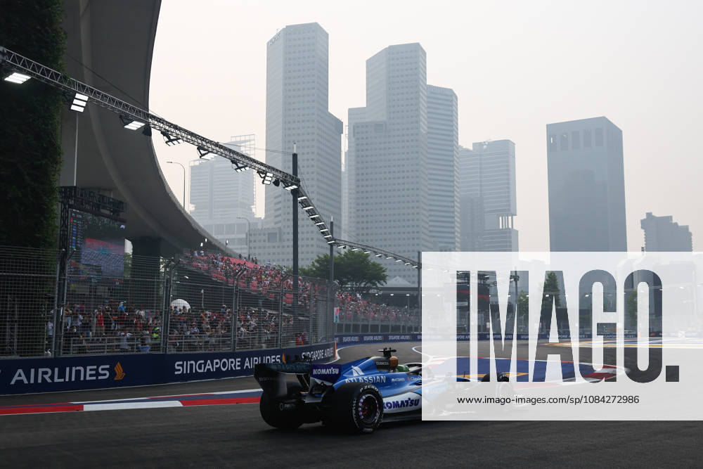 F1 Singapore Grand Prix 2026 Practice Alexander Albon of Atlassian Williams during the practice ahead of the Formula 1 Singapore Grand Prix at Marina Bay Street Circuit in Singapore on October 9, 2026. Singapore Singapore