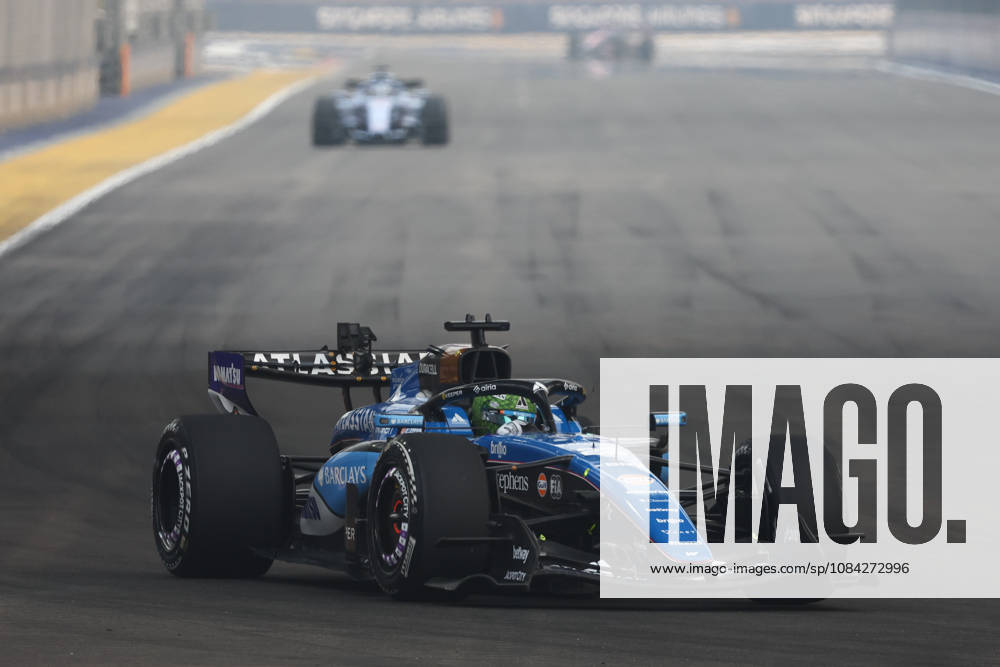 F1 Singapore Grand Prix 2026 Practice Alexander Albon of Atlassian Williams during the practice ahead of the Formula 1 Singapore Grand Prix at Marina Bay Street Circuit in Singapore on October 9, 2026. Singapore Singapore
