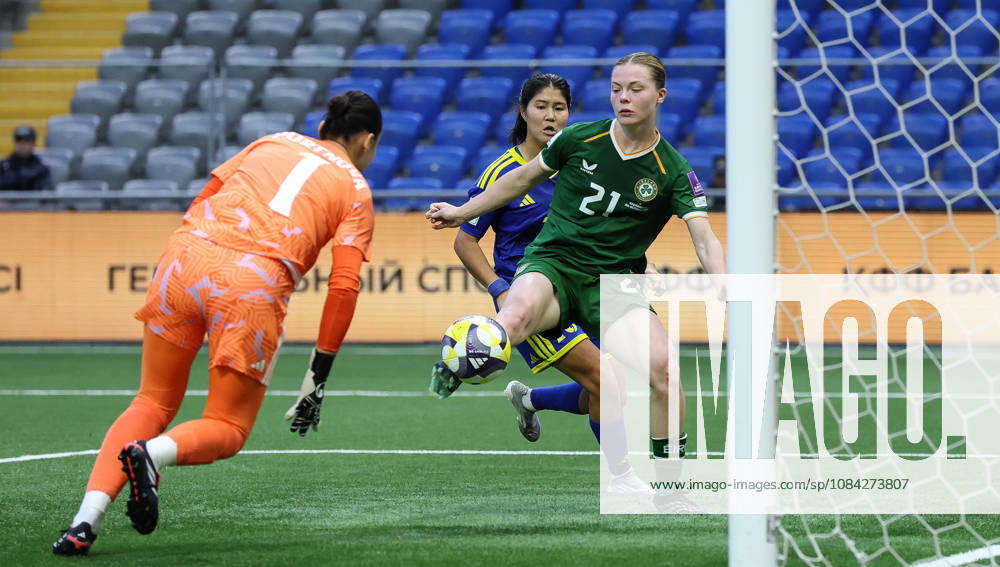 2027 FIFA Women s World Cup Round One Qualifying Play-off First Leg, Astana Arena, Astana, Kazakhstan 9 10 2026 Kazakhstan vs Republic of Ireland Irelands Emily Murphy scores a goal Emily Murphy scores a goal 9 10 2026