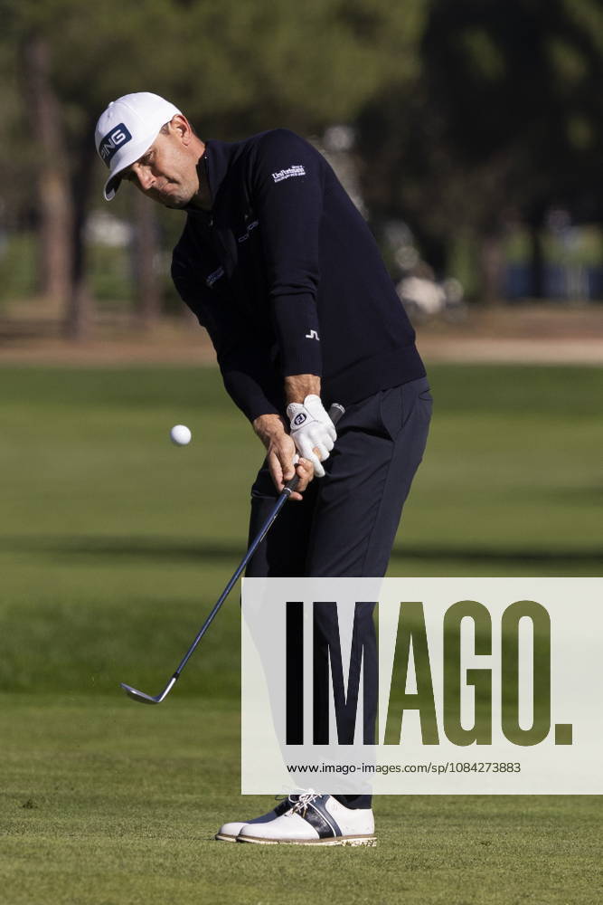 Spanish Open golf tournament - Day 2 Swiss golf player Joel Girrbach in action during the second day of the Spanish Open golf tournament at the Real Club de Campo Villa in Madrid, Spain, 09 October 2026. Madrid Spain