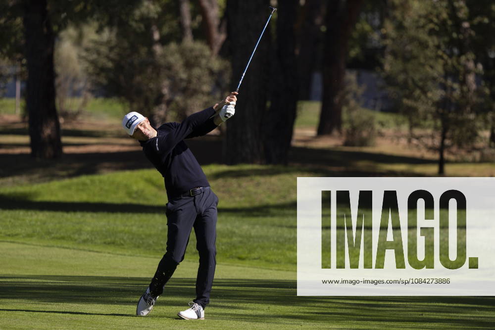 Spanish Open golf tournament - Day 2 Swiss golf player Joel Girrbach in action during the second day of the Spanish Open golf tournament at the Real Club de Campo Villa in Madrid, Spain, 09 October 2026. Madrid Spain