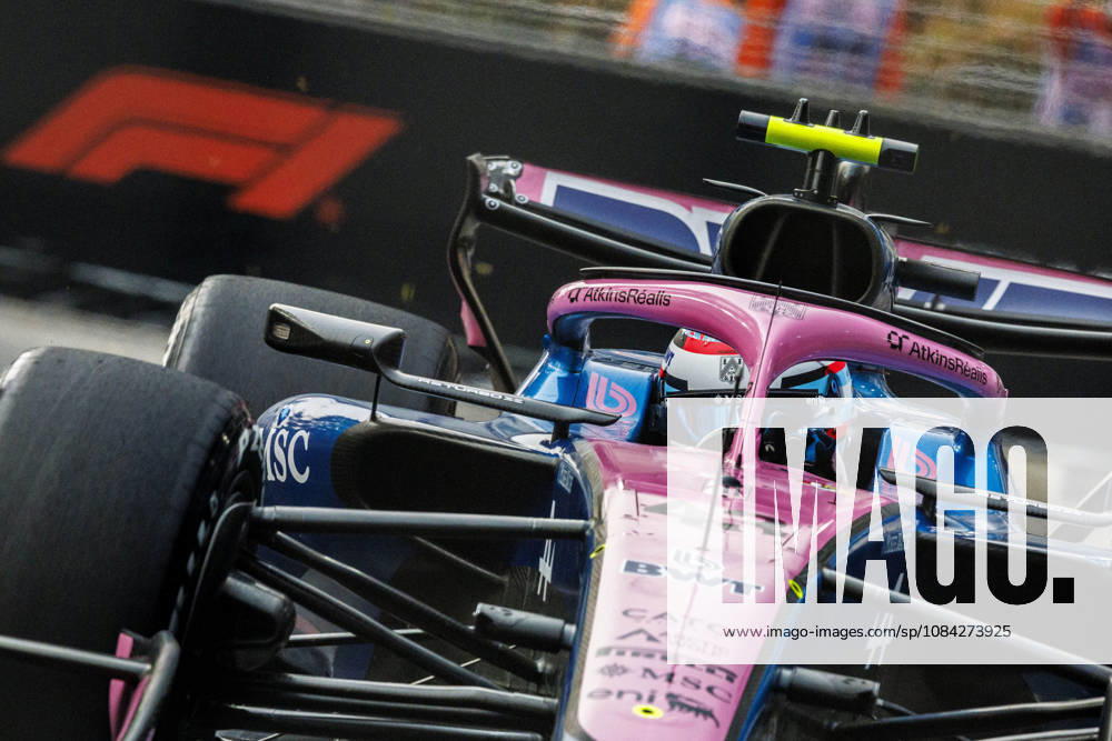 9th October 2026; Marina Bay, Singapore; Formula 1, Singapore Grand Prix, Free Practice and Sprint Qualifying Day; Franco Colapinto (43) of Argentina and BWT Alpine Formula One Team during the first practice at the Singapore Grand Prix StephenxBlackberry