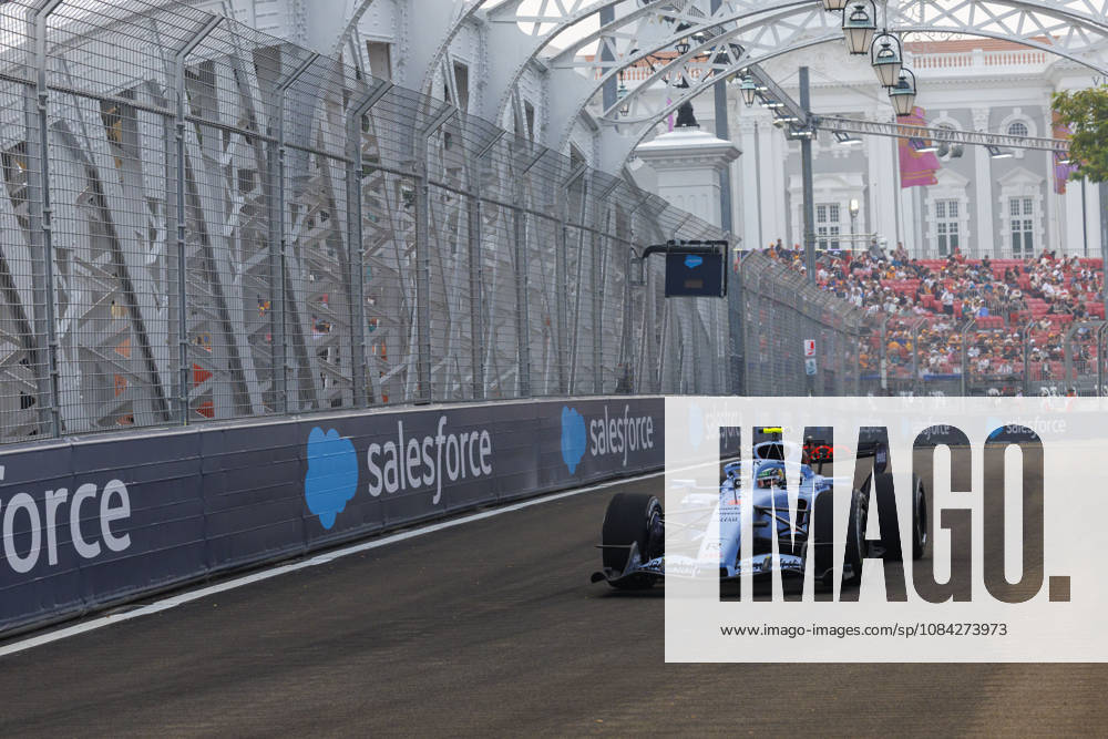 9th October 2026; Marina Bay, Singapore; Formula 1, Singapore Grand Prix, Free Practice and Sprint Qualifying Day; Gabriel Bortoleto (5) of Brazil and Audi Revolut F1 Team during the first practice at the Singapore Grand Prix StephenxBlackberry