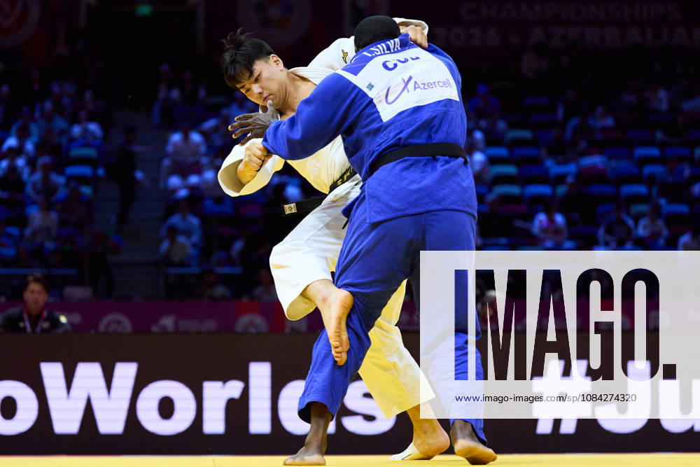 Dota Arai (JPN), OCTOBER 6, 2026 -Judo : World Judo Championships BAKU2026 Mens -100kg3rd Round match at National Gymnastics Arena in Baku, Azerbaijan. aflo_354496452 KenxAsakurax