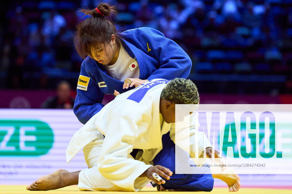 (Top-Bottom) Kurena Ikeda (JPN), Olaya Brenda (COL), OCTOBER 6, 2026 -Judo : World Judo Championships BAKU2026 Women s -78kgRepechage match at National Gymnastics Arena in Baku, Azerbaijan. aflo_354496483 KenxAsakurax