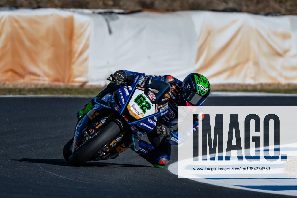 11th stage of the Superbike World Championship, WM, Weltmeisterschaft Estoril, 09 10 2026 - Stefano Manzi (62), rider for Gytr GRT Yamaha WorldSBK, during free practice 1, of the 11th round of the World SBK Championship, at the Estoril circuit Portugal Lisbon portugal