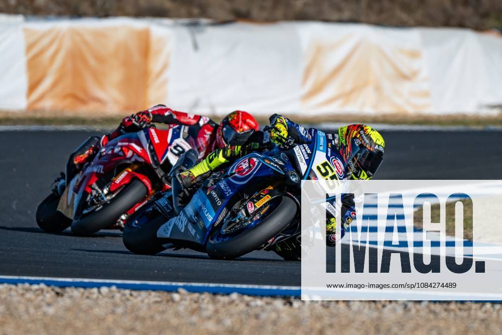11th stage of the Superbike World Championship, WM, Weltmeisterschaft Estoril, 09 10 2026 - Andrea Locatelli (55), rider for the Maxus Yamaha, during free practice 1, of the 11th stage of the SBK world championship, at the Estoril circuit Portugal Lisbon portugal