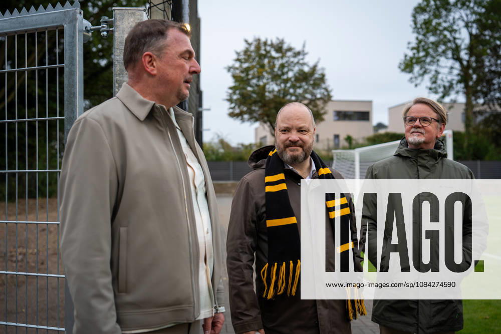 Christoph Kind, Managing Director of ASB; Mayor Marcel Ziemons; and Carsten Schaadt, Chairman of the Supervisory Board of ASB TSV Alemannia Aachen; Opening of the new training facility, 2026–2027 season, October 9, 2026 TSV Alemannia Aachen Opening of the new training facility, 2026–2027 season, October 9, 2026 Aachen
