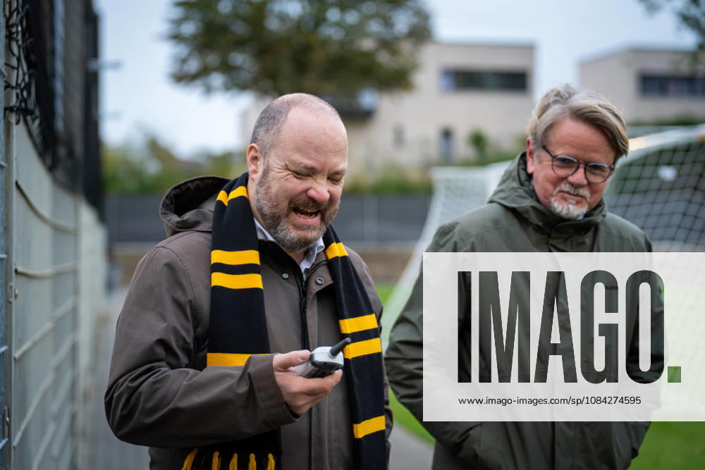 Michael Ziemons, Mayor of Aachen, and Carsten Schaadt, Chairman of the Supervisory Board of ASB TSV Alemannia Aachen: Opening of the new training facility, 2026–2027 season, October 9, 2026, TSV Alemannia Aachen: Opening of the new training facility, 2026–2027 season, October 9, 2026, Aachen