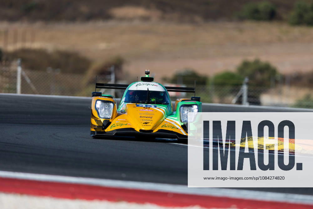 AUTO - ELMS - 4 HOURS OF PORTIMAO 2026 43 SMIECHOWSKI Jakub (pol), DILLMANN Tom (fra), YELLOLY Nicholas (gbr), Inter Europol Competition, Oreca 07 - Gibson, LMP2, action during the 4 Hours of Portimao 2026, 6th round of the 2026 European Le Mans Series on the Autodromo Internacional do Algarve from October 8 to 10, 2026 in Portimao, Portugal -