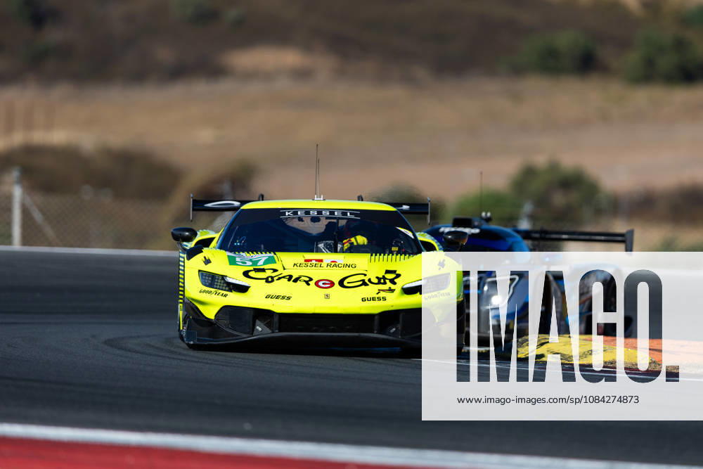 AUTO - ELMS - 4 HOURS OF PORTIMAO 2026 57 KIMURA Takeshi (jpn), JAUBERT Mathys (fra), SERRA Daniel (bra), Kessel Racing, Ferrari 296 LMGT3 Evo, LMGT3, action during the 4 Hours of Portimao 2026, 6th round of the 2026 European Le Mans Series on the Autodromo Internacional do Algarve from October 8 to 10, 2026 in Portimao, Portugal -