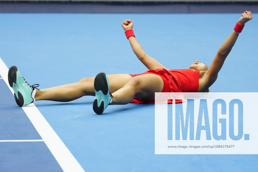 China Open 2026 - women s singles quarter-final in Beijing, China - 09 Oct 2026 Qinwen Zheng of China celebrates winning against Elina Svitolina of Ukraine (not in view) during the women s singles quarter-final match on day ten of China Open at the National Tennis Center. Beijing China