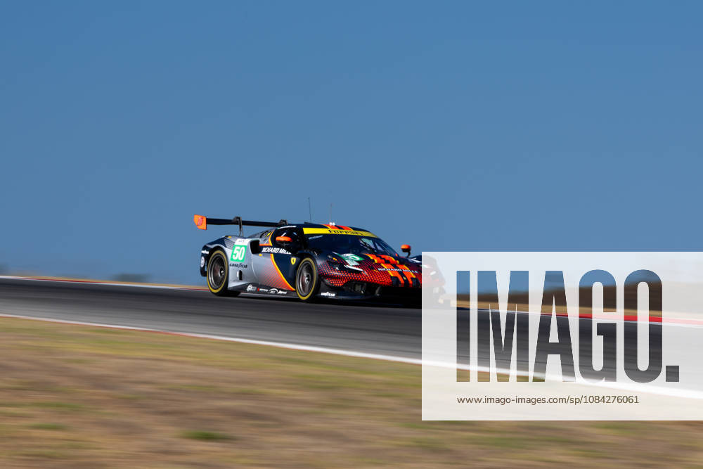 AUTO - ELMS - 4 HOURS OF PORTIMAO 2026 50 TOLEDO Custodio (usa), WADOUX Lilou (fra), AGOSTINI Riccardo (ita), Richard Mille AF Corse, Ferrari 296 LMGT3 Evo, LMGT3, action during the 4 Hours of Portimao 2026, 6th round of the 2026 European Le Mans Series on the Autodromo Internacional do Algarve from October 8 to 10, 2026 in Portimao, Portugal -