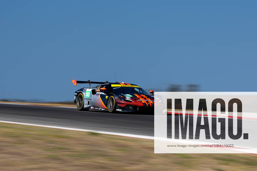 AUTO - ELMS - 4 HOURS OF PORTIMAO 2026 50 TOLEDO Custodio (usa), WADOUX Lilou (fra), AGOSTINI Riccardo (ita), Richard Mille AF Corse, Ferrari 296 LMGT3 Evo, LMGT3, action during the 4 Hours of Portimao 2026, 6th round of the 2026 European Le Mans Series on the Autodromo Internacional do Algarve from October 8 to 10, 2026 in Portimao, Portugal -