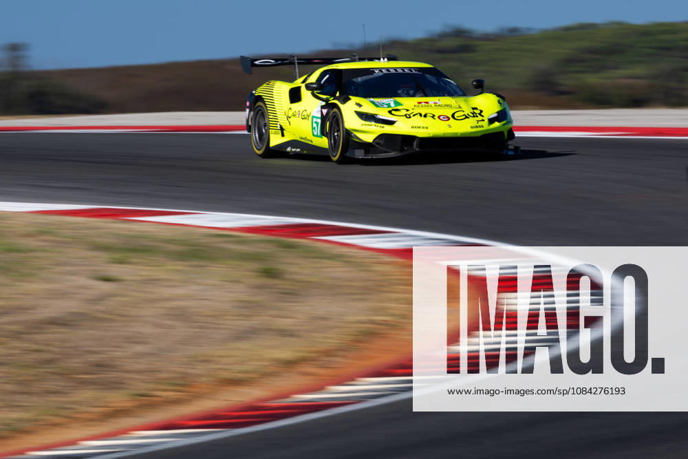 AUTO - ELMS - 4 HOURS OF PORTIMAO 2026 57 KIMURA Takeshi (jpn), JAUBERT Mathys (fra), SERRA Daniel (bra), Kessel Racing, Ferrari 296 LMGT3 Evo, LMGT3, action during the 4 Hours of Portimao 2026, 6th round of the 2026 European Le Mans Series on the Autodromo Internacional do Algarve from October 8 to 10, 2026 in Portimao, Portugal -
