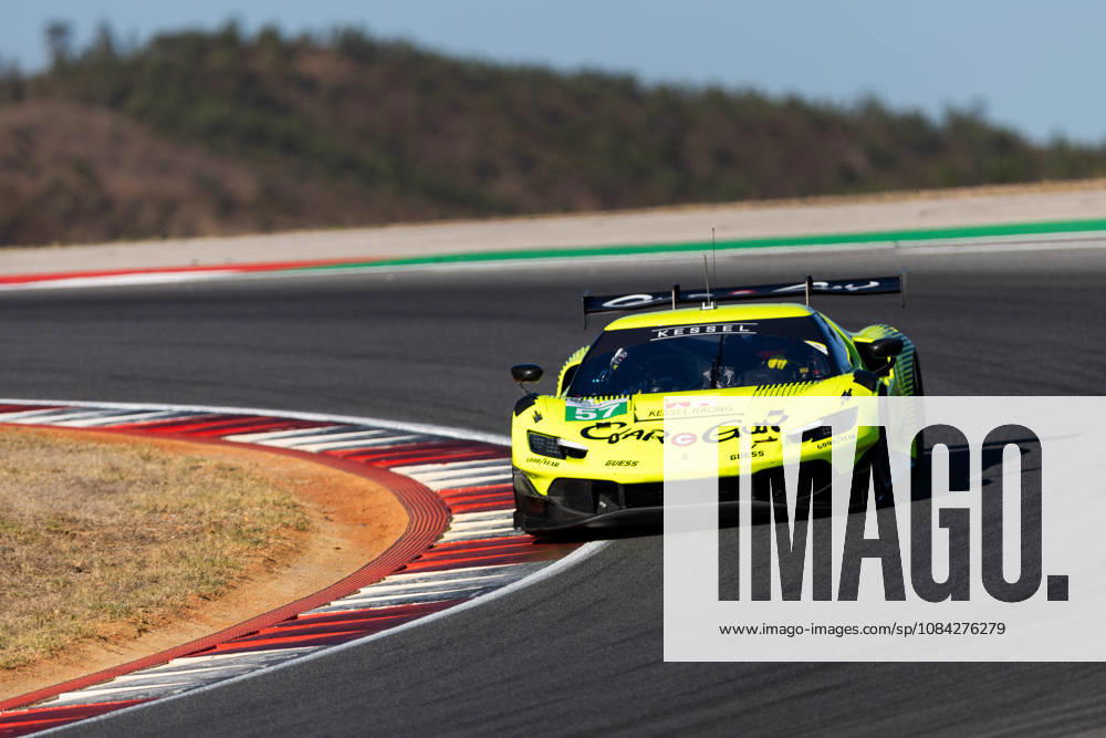 AUTO - ELMS - 4 HOURS OF PORTIMAO 2026 57 KIMURA Takeshi (jpn), JAUBERT Mathys (fra), SERRA Daniel (bra), Kessel Racing, Ferrari 296 LMGT3 Evo, LMGT3, action during the 4 Hours of Portimao 2026, 6th round of the 2026 European Le Mans Series on the Autodromo Internacional do Algarve from October 8 to 10, 2026 in Portimao, Portugal -