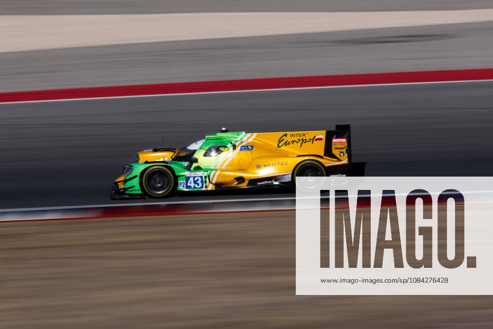 AUTO - ELMS - 4 HOURS OF PORTIMAO 2026 43 SMIECHOWSKI Jakub (pol), DILLMANN Tom (fra), YELLOLY Nicholas (gbr), Inter Europol Competition, Oreca 07 - Gibson, LMP2, action during the 4 Hours of Portimao 2026, 6th round of the 2026 European Le Mans Series on the Autodromo Internacional do Algarve from October 8 to 10, 2026 in Portimao, Portugal -