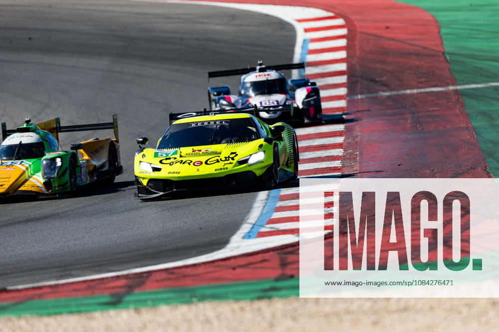 AUTO - ELMS - 4 HOURS OF PORTIMAO 2026 57 KIMURA Takeshi (jpn), JAUBERT Mathys (fra), SERRA Daniel (bra), Kessel Racing, Ferrari 296 LMGT3 Evo, LMGT3, action during the 4 Hours of Portimao 2026, 6th round of the 2026 European Le Mans Series on the Autodromo Internacional do Algarve from October 8 to 10, 2026 in Portimao, Portugal -