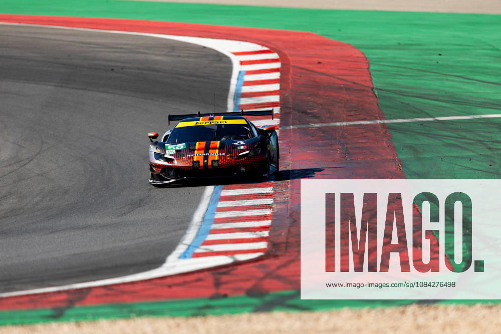 AUTO - ELMS - 4 HOURS OF PORTIMAO 2026 50 TOLEDO Custodio (usa), WADOUX Lilou (fra), AGOSTINI Riccardo (ita), Richard Mille AF Corse, Ferrari 296 LMGT3 Evo, LMGT3, action during the 4 Hours of Portimao 2026, 6th round of the 2026 European Le Mans Series on the Autodromo Internacional do Algarve from October 8 to 10, 2026 in Portimao, Portugal -