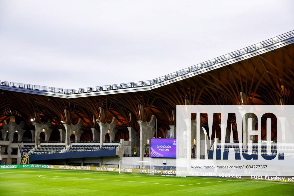 , Pancho Arena, season 2026 2027 , UEFA worldcup qualification football play-offs round 1 , match between Hungary and The Netherlands (women) 1st leg , Pictures shows Stadium overview of the Pancho Arena of Felcsut Hungary - Netherlands (women) x208070484x