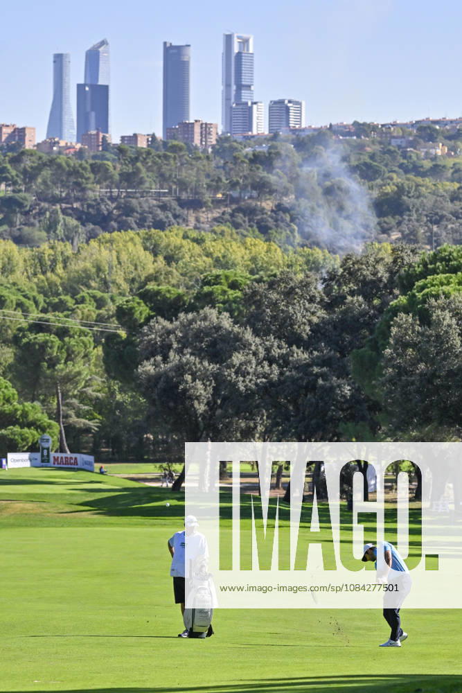 ADRIAN OTAEGUI of United Arab Emirates hitting the ball from the center of the fairway during the Open de EspaoÂ±a presented by Madrid at Club de Campo Villa de Madrid on October 09, 2026 in Madrid, Spain. Madrid Spain - ZUMAc312 20261009_zsp_c312_181