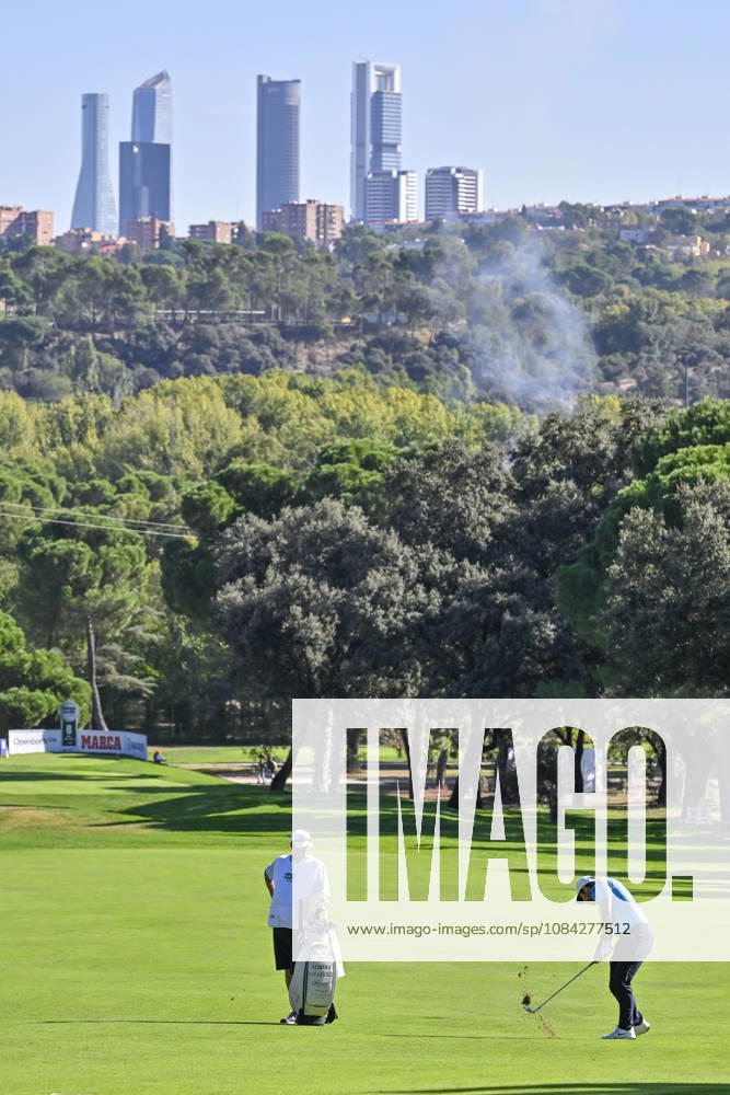 ADRIAN OTAEGUI of United Arab Emirates hitting the ball from the center of the fairway during the Open de EspaoÂ±a presented by Madrid at Club de Campo Villa de Madrid on October 09, 2026 in Madrid, Spain. Madrid Spain - ZUMAc312 20261009_zsp_c312_183