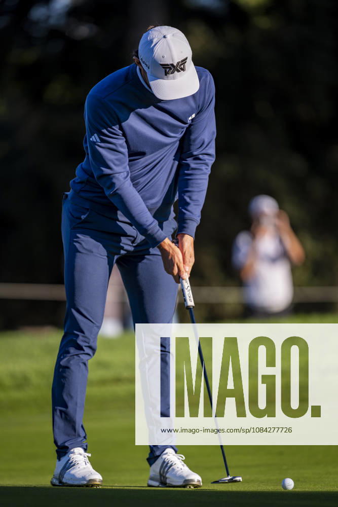 Open de Espana presented by Madrid - Day Two MADRID, SPAIN - OCTOBER 9: Marco Penge of England putts on day two of the Open de Espana presented by Madrid at Club de Campo Villa de Madrid on October 9, 2026 in Madrid, Spain. Madrid Club de Campo Villa de Madrid Madrid Spain