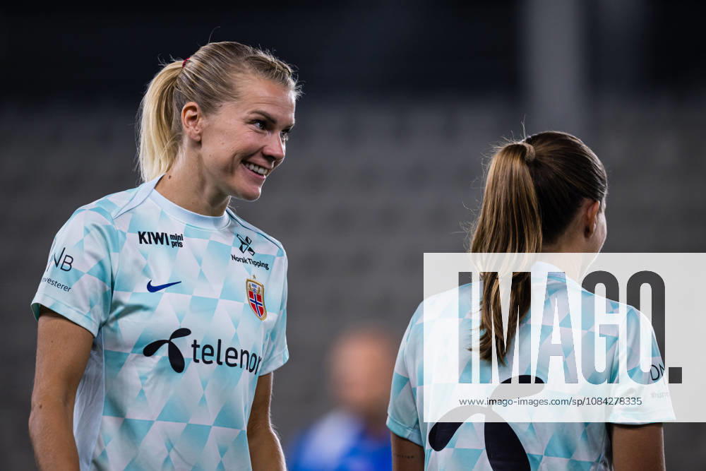 Ada Martine Hegerberg of Norway warms up ahead of the FIFA Women’s World Cup Qualifier soccer match between Romania and Norway on October 9, 2026 in Bucharest. Photo by Marius Simensen, BILDBYRAN COP 238 bbeng women s FIFA World Cup qualifiers soccer football international match Norway Romania