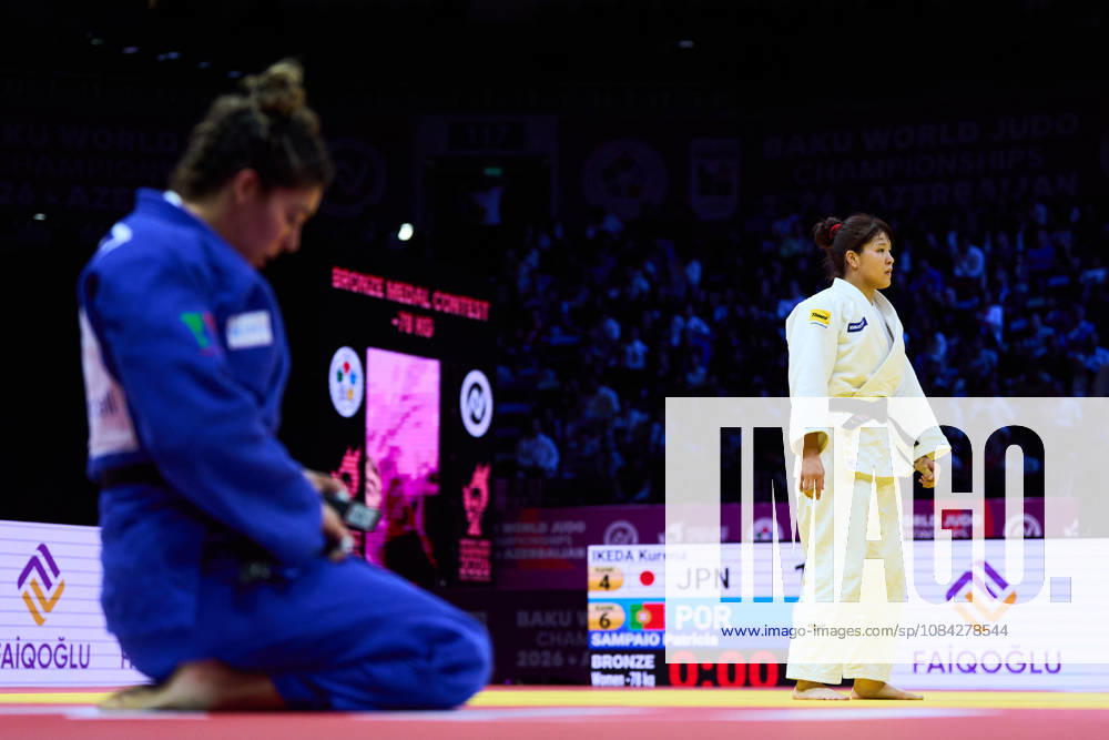 Kurena Ikeda (JPN), OCTOBER 9, 2026 -Judo : World Judo Championships BAKU2026 Women s -78kg3rd place match at National Gymnastics Arena in Baku, Azerbaijan. aflo_354528128 KenxAsakurax