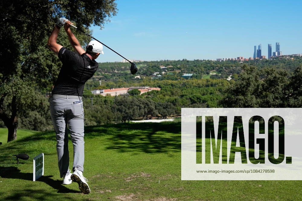 Ludvig Aberg of Sweden during the Open de EspaoÂ±a 2026 presented by Madrid, R2, golf tournament of DP World Tour at Club de Campo Villa de Madrid on October 09, 2026, in Madrid, Spain. Madrid Spain - ZUMAa181 20261009_zaa_a181_171