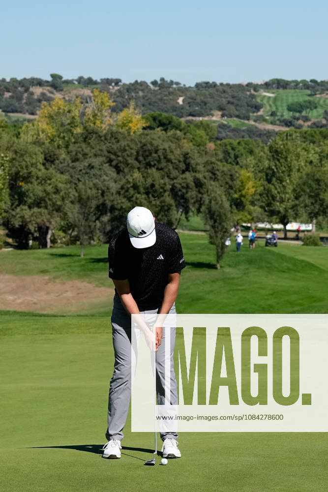 Ludvig Aberg of Sweden during the Open de EspaoÂ±a 2026 presented by Madrid, R2, golf tournament of DP World Tour at Club de Campo Villa de Madrid on October 09, 2026, in Madrid, Spain. Madrid Spain - ZUMAa181 20261009_zaa_a181_172